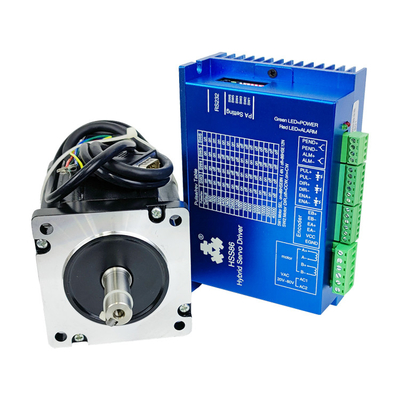 Nema34 Closedloop Hoge snelheidsstepper Servomotor 12Nm 1000Ppr 566 Ozin 1132 1699Ozin